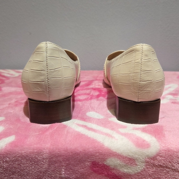 Women's Tom Ford Whitney Crocodile Chain Loafer, Size 37.5 NWOB - Picture 10 of 11